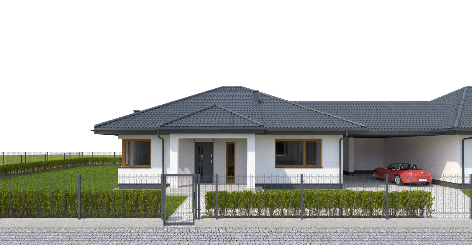 Osiedle budynków dwulokalowych w Krubinie