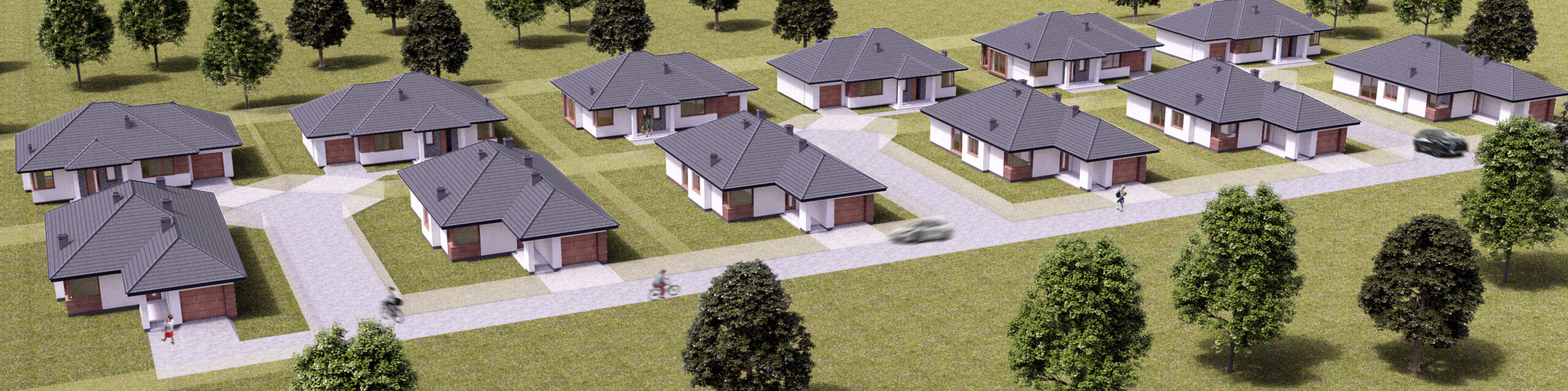 Osiedle przy ul. Szkolnej w Skrzeszewie