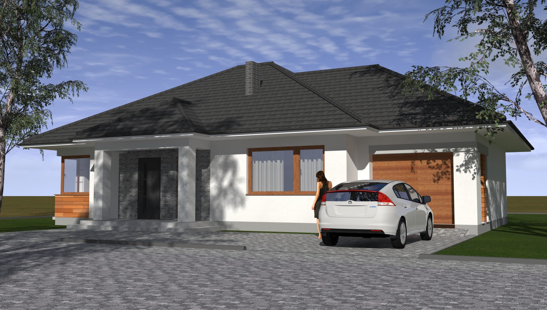 Wrzosowe Ogrody SILVER 122m2 Olszewnica Stara k/Chotomów NOWOŚĆ działki od 760 m2