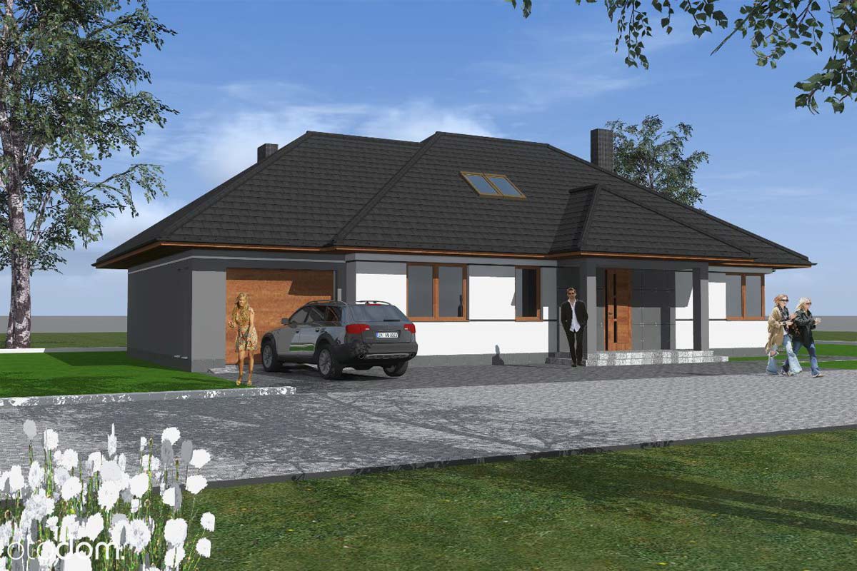 Olszewnica Stara koło Chotomowa, 3 budynku przy ul. Prostej – Dom, 140 m2, działka ok.700 m2