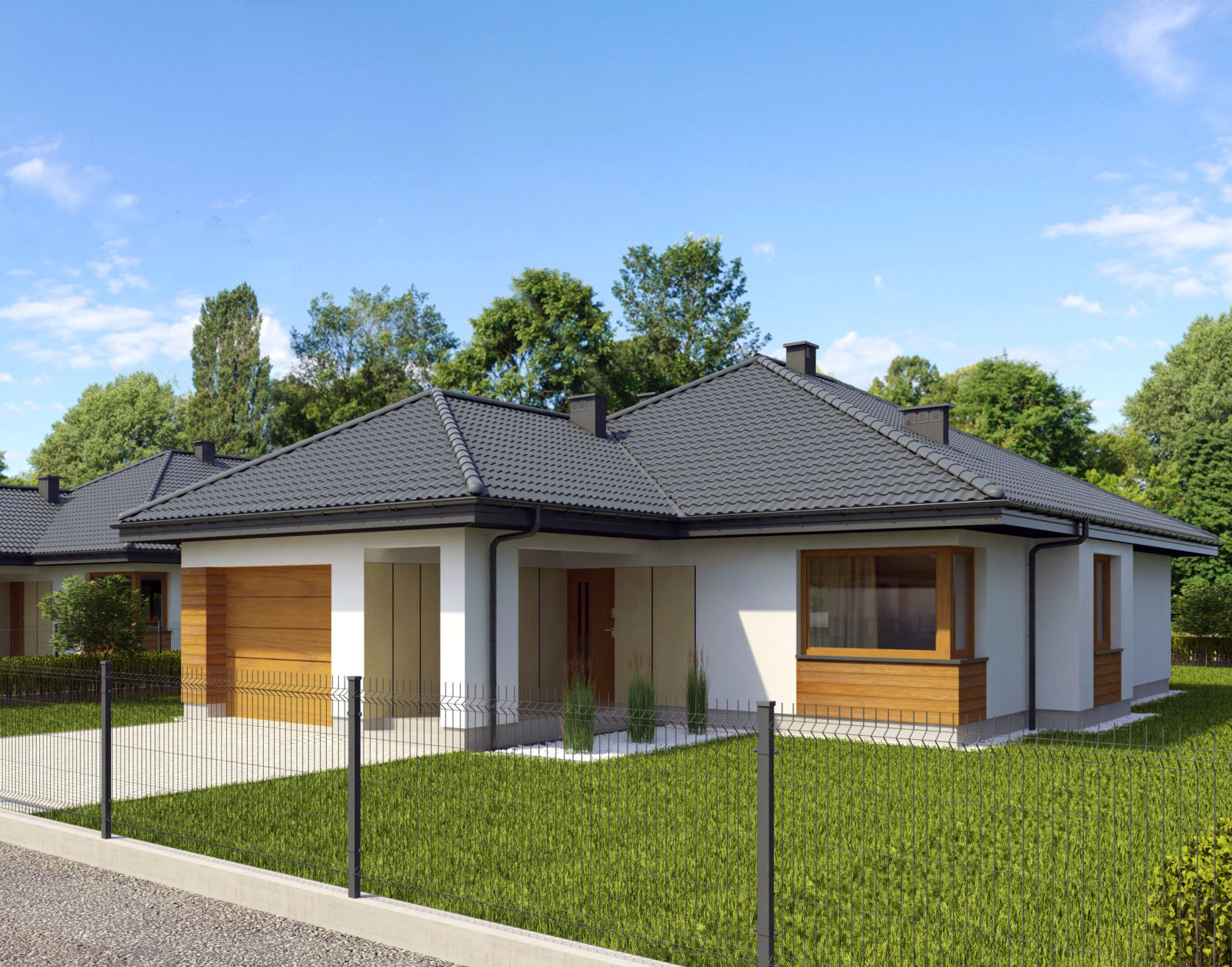 Osiedle budynków jednorodzinnych w Kałuszynie