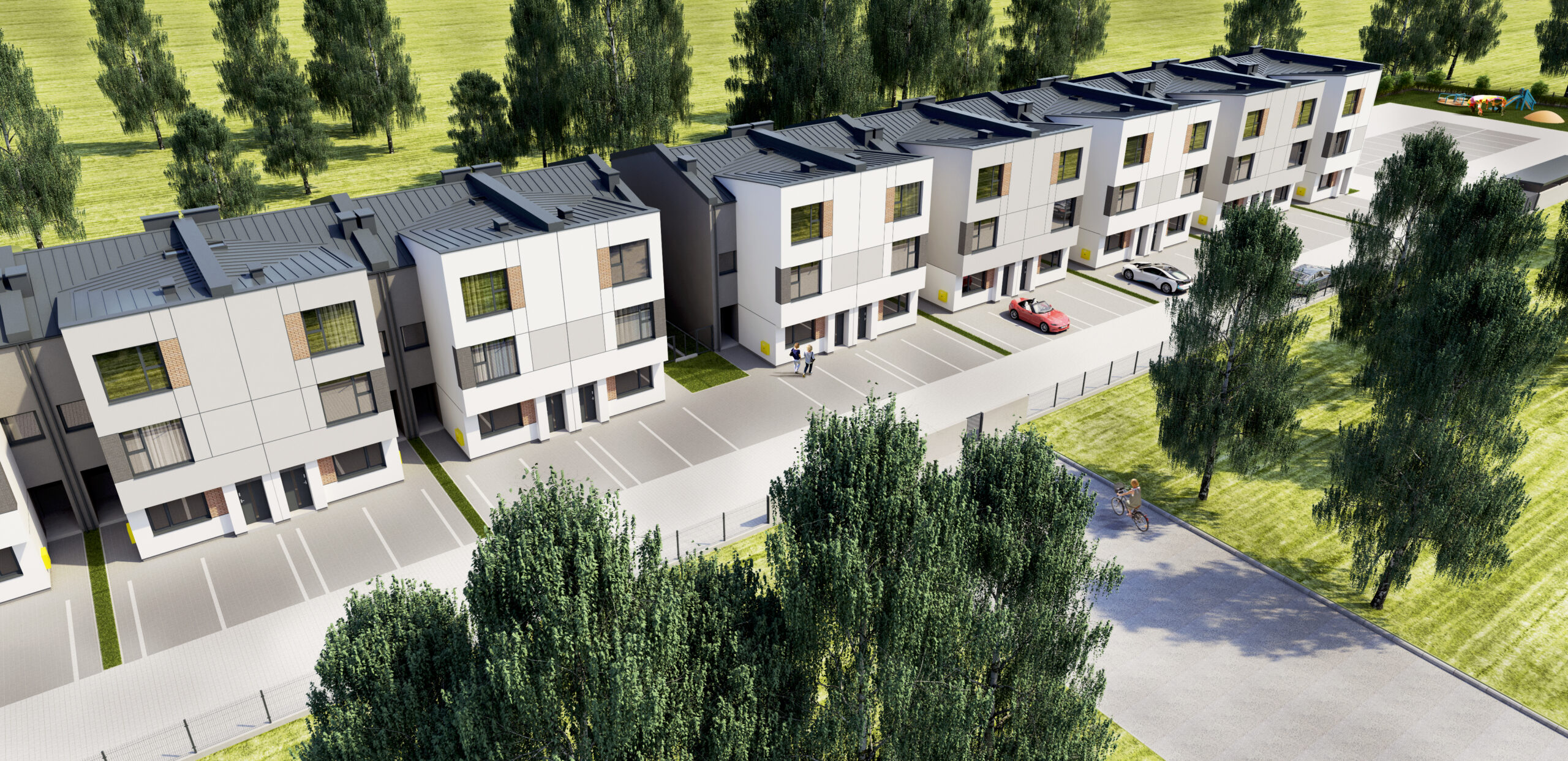 Osiedle COGITO Nowość ! Legionowo k. Warszawy bezczynszowe parter+ ogródek lub piętro+poddasze